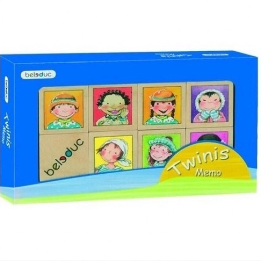 Beleduc Wooden Twinis Memo Game, Like New